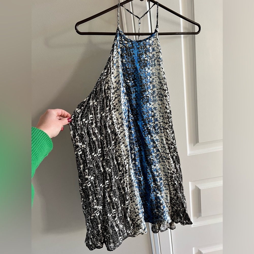 Free People Flowy Summer Top- Floral Gently Used Medium